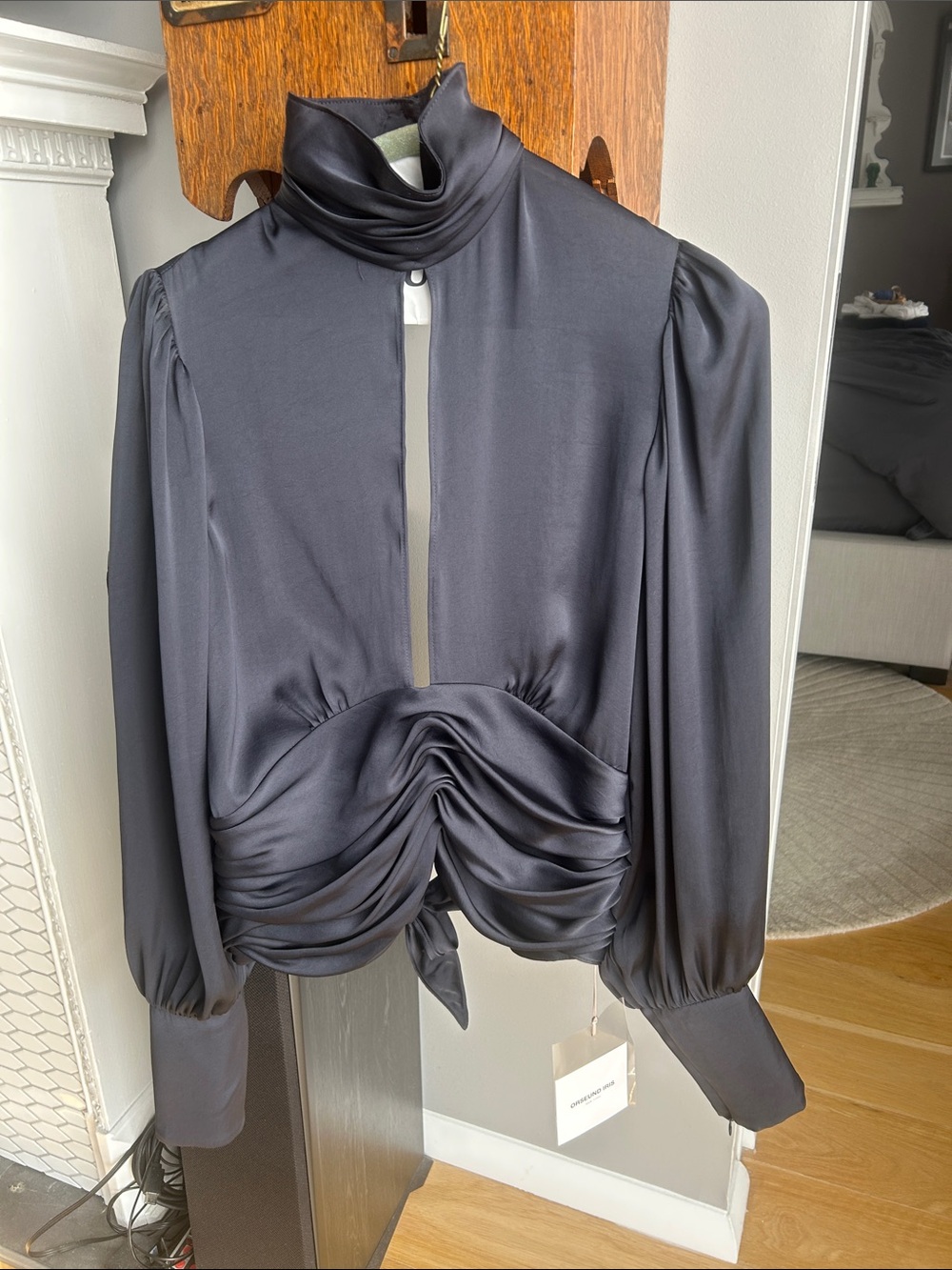 ORSEUND IRIS Night Out Top - Open Back and Peek-A-Boo Front